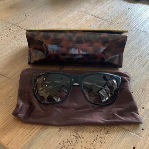 Tory Burch TY7031 910/13 Tribal/Brown Gradient Square Sunglasses